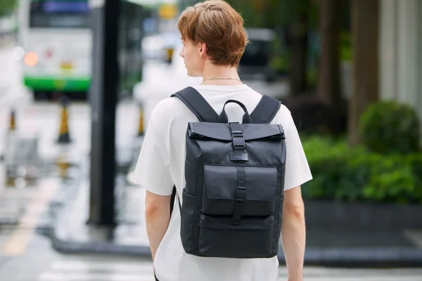 kingsons 18l roll top commuter backpack - Image 2
