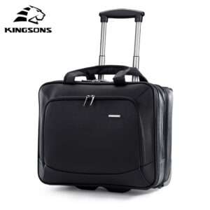 Kingsons Bags- 15.6" Prime Series Business Trolley Bag (KS3118W)